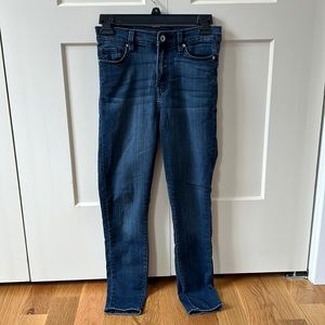 Woman’s size 3/4 dark jeans/jeggings. Kendal and Kylie.